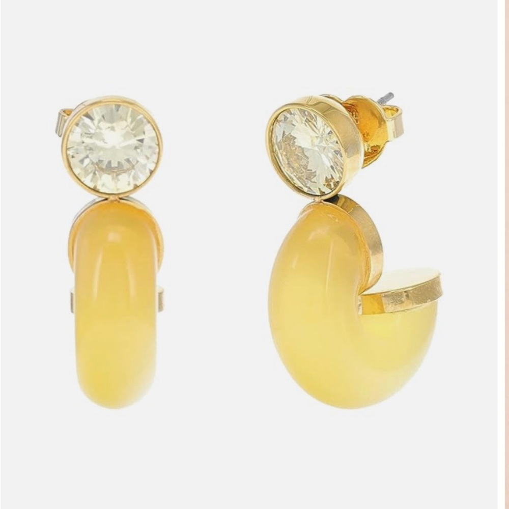 Kate Spade Seeing Stripes Stud Hoops